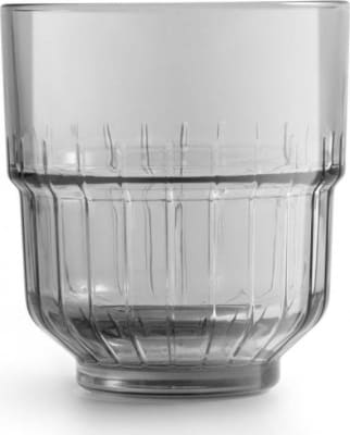 ONIS Glas vatn staflanlegt 26,6cl grátt Linq