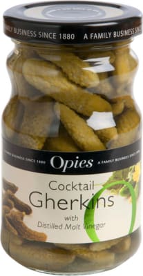 OPIES Cocktail Gherkins 227 gr