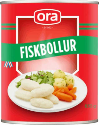 Ora Fiskibollur 830 gr