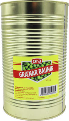 ORA Grænar baunir 1x4,5 kg