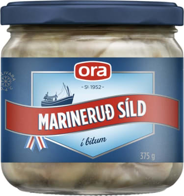 ORA marineruð síld í bitum 375g