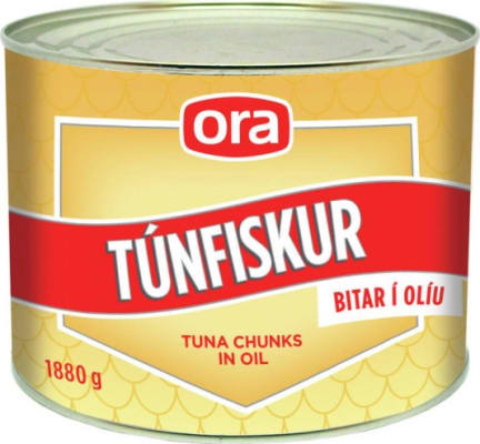 ORA túnfiskur í olíu 1,8kg