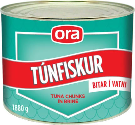 ORA túnfiskur í vatni 1,8kg