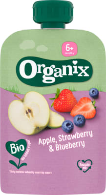 Organix Epla, Jarðar- og Bláberja Skvísa