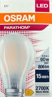 Osram led 6.5w e27 non dimm