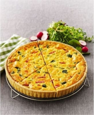 Paj beikon og brokkoli