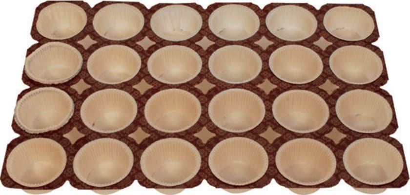 Pappamuffins 2oz 50x36mm 125x24stk