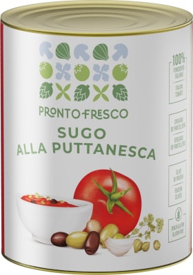 Pasta og Pizza Sósa Alla Puttanesca