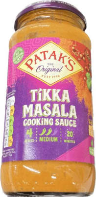 Patak's sósa tikka 450 gr
