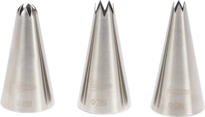 patisse Skreytistútar 3stk 3-9mm