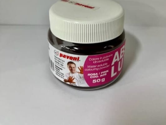 Pavoni matarlitur – bleikur 50 gr