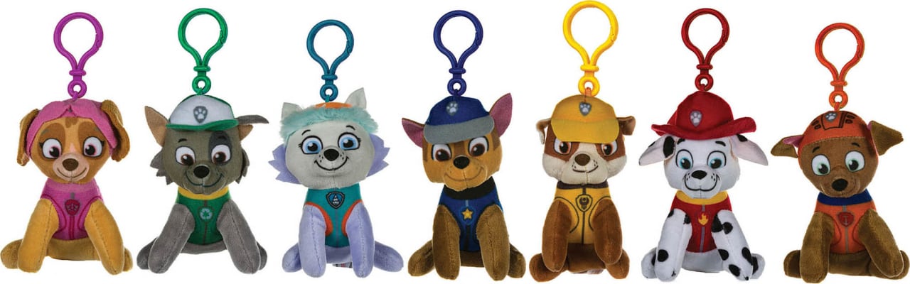 Paw Patrol-Lyklakippur 7-teg (12/60)