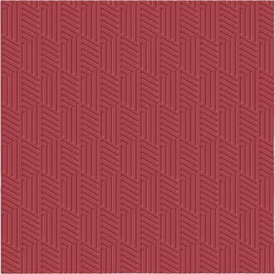 PAW Servíettur 3laga 20stk 33x33cm Inspiration Texture (dark red)
