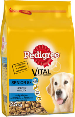 Pedigree senior 2,5 kg.