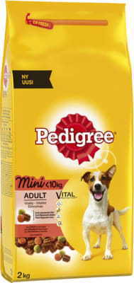 Pedigree small dog beef 2 kg.