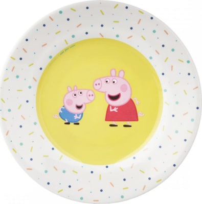 Petit Jour Diskur 20cm Peppa Pig gulur