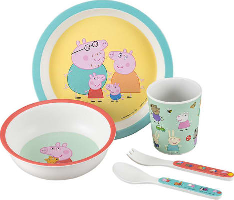 Petit Jour Matarsett 5stk Peppa pig