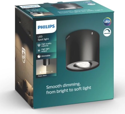 Phase surface spot black 1faldur