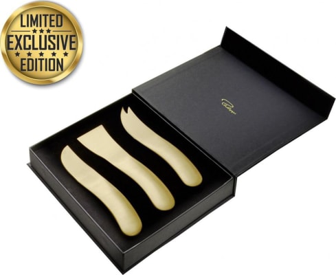 Philippi Ostahnífar 3 saman gylltir