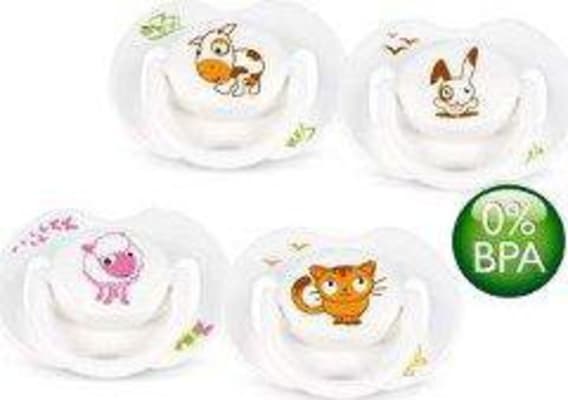 Philips-AVENT Sílikon Snuð 0-6m 2stk