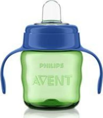 Philips-AVENT Stútglas m/Handfangi 200ml blá