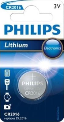 Philips CR2016 Lithium rafhlaða