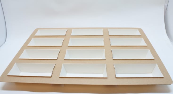 Pillopak form 155 x 62 x 50 12stk. (12x33 396stk)