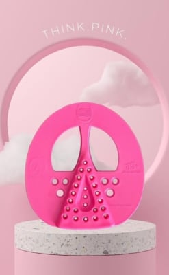 Pink HALF MESH NARROW PAD SIZE 2