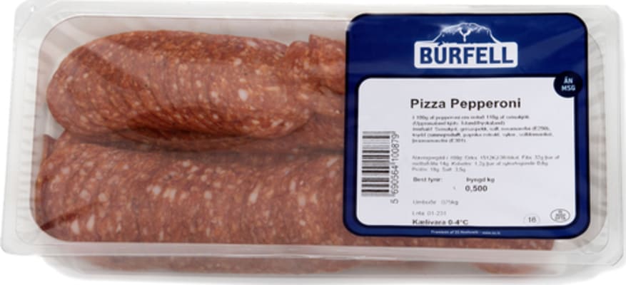 Búr Pizza Pepperoni 1/2 bk
