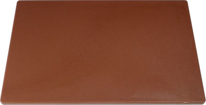 Plast skurðarbretti brúnt 45x30 cm.