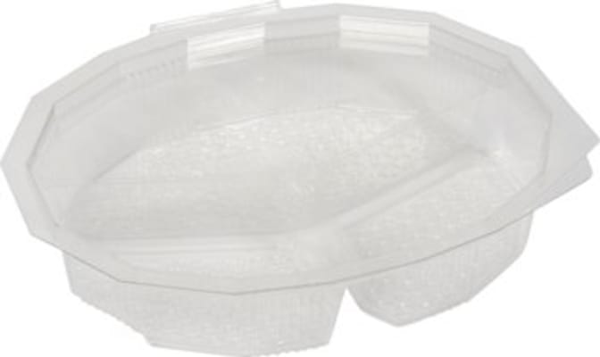 Plastbox 19x16cm H4 3ja hólfa 240stk