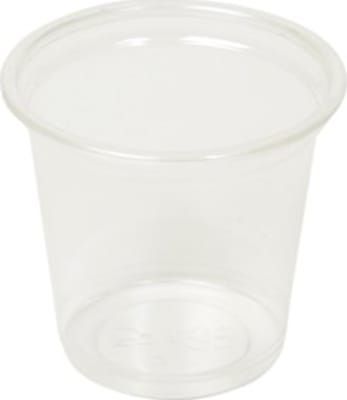 Plastbox 1oz Staup PET 100stk