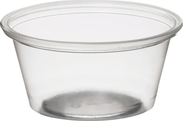 Plastbox 2oz PC2 2500stk
