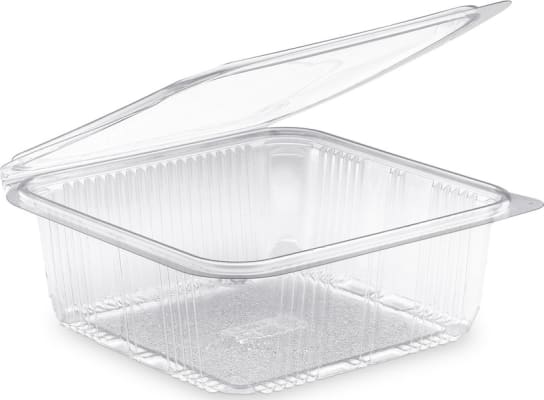 Plastbox áfast lok 19x18x6cm 240stk