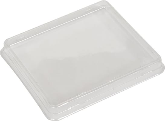 Plastlok á Fuzione pappabakka 500stk