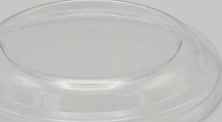 Plastlok á Pappa/skammtabox 4oz 1000stk