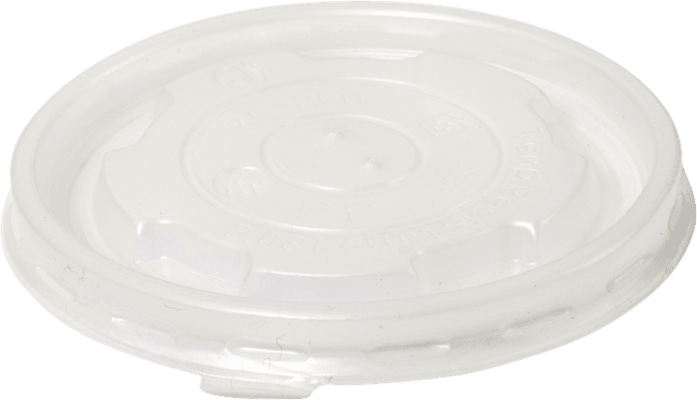 Plastlok á pappabox hvít 1000ml 550stk