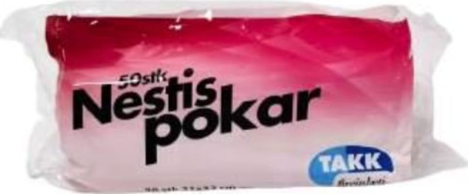 Plastpokar litlir (nesti) no3 21x32cm 20my 50stk
