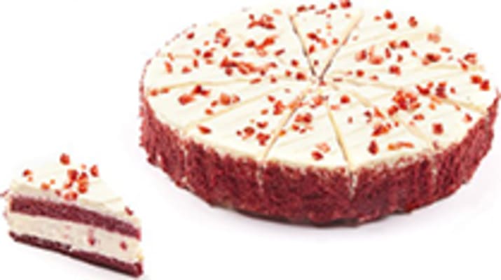 Jarðaberjakaka Red Velvet  1,8kg 12sn.