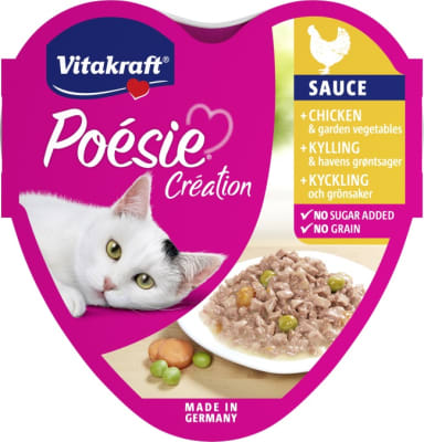 Poésie  Kjúklingur/ grænmeti í sósu dós Veg. 85g