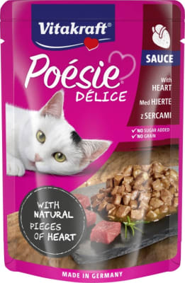 Poésie DéliSauce hjörtu kattablautmatur 85g