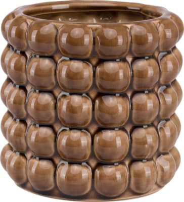 Pottur Bubble CARAMEL 16x16cm. (8)