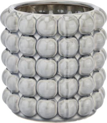 Pottur Bubble GREY 21x21cm. (6)