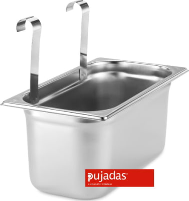 Pujadas áhaldagrind á stálvagna