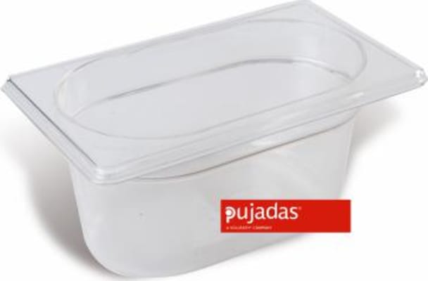 Pujadas GN plastgastrobakki 1/9 10cm