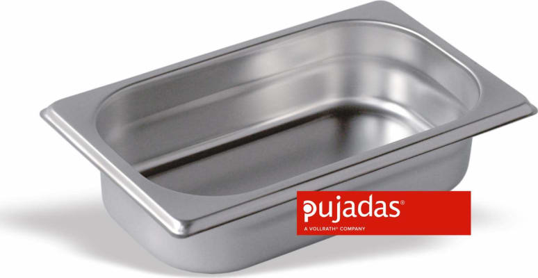 Pujadas GN Stálgastrobakki 1/4 6,5cm