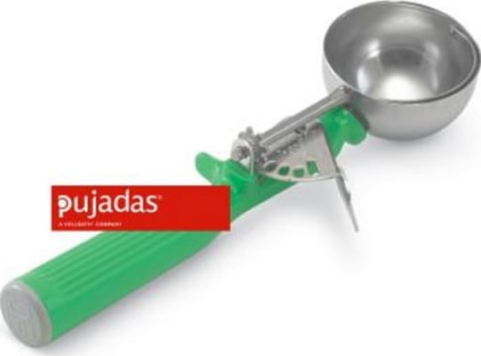 Pujadas kúlari grænt handfang Ø 6,4cm