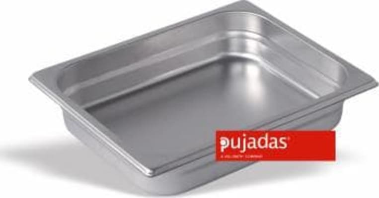 Pujadas Stálgastrobakki GN 1/2 2 cm