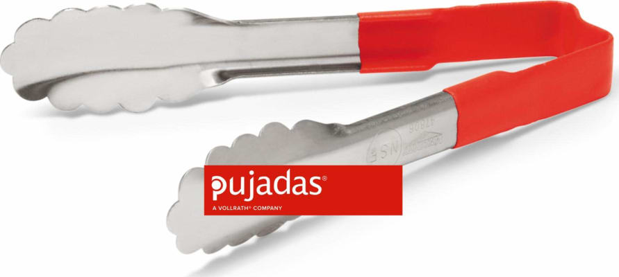 Pujadas töng stál rautt handfang 24sm