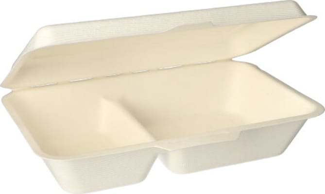 Pure matarbox  úr sykurreyr, 2 hólf 25st (4)